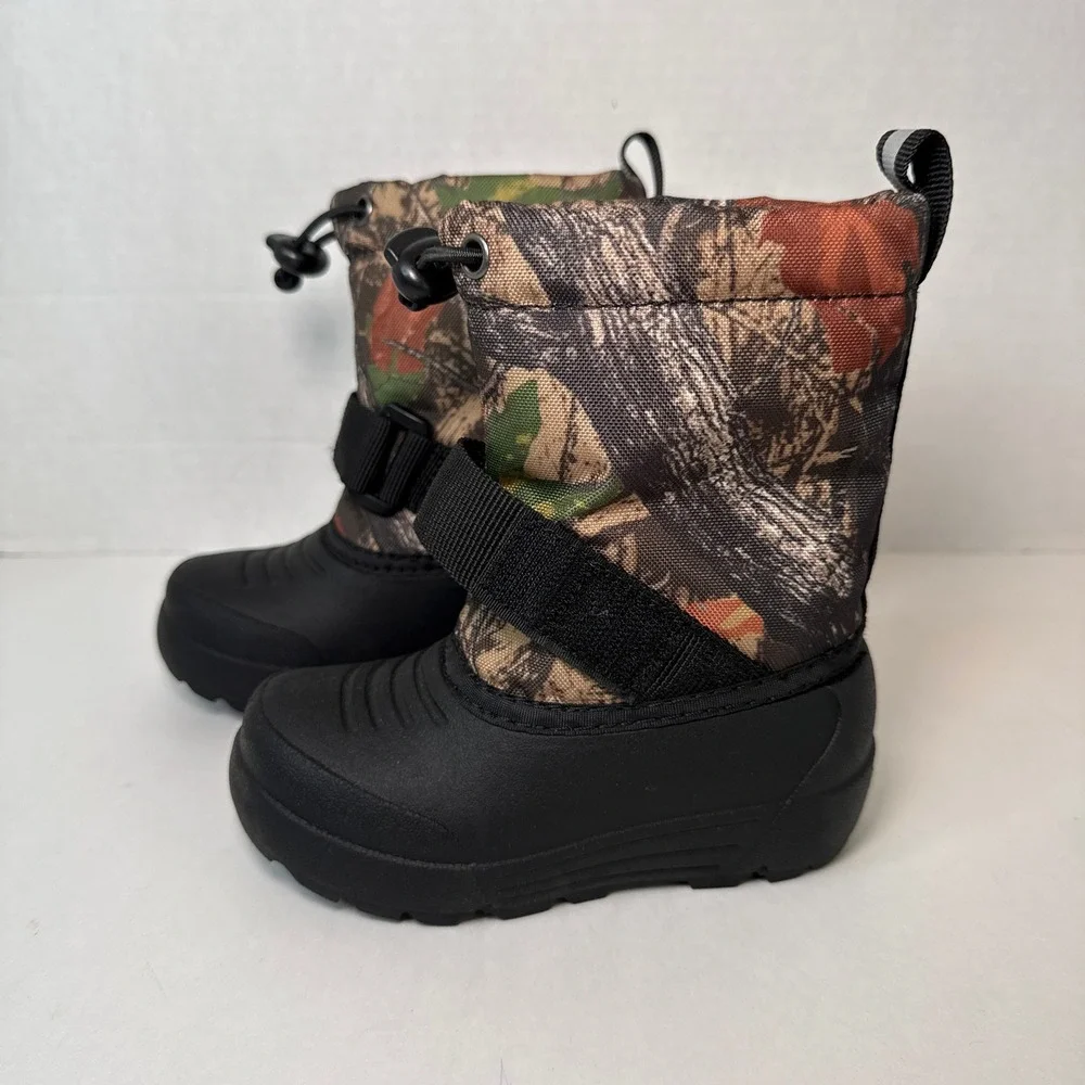 Northside Kids Camo Winter Snow Boots Thinsulate Size 6 Toddler
